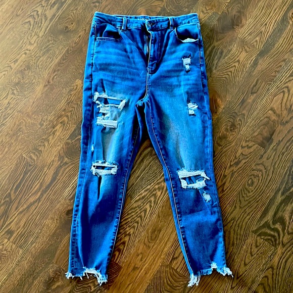 American Eagle High Rise Jeans size 16 - Picture 1 of 5